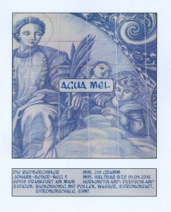 Etikett für unser Agua mel